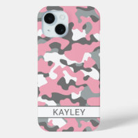 Camouflage Personnalisé Rose et Gris