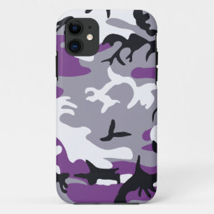 Etui iPhone Case-Mate Camouflage pourpre