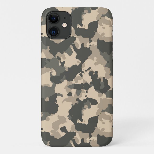 Coques Case-Mate iPhone Camouflage vert de l'armée de camo (Dos)