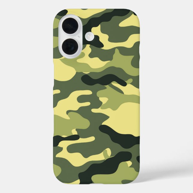 Coques Case-Mate iPhone Camping Chasse Camouflage vert (Verso)