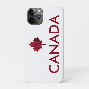 Case-Mate iPhone Case Canada et Feuille d'érable rouge