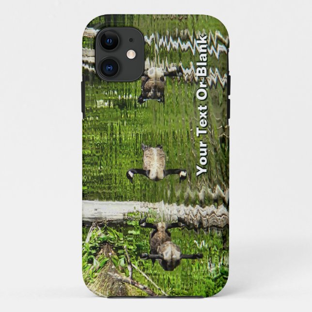 Coques Case-Mate iPhone (Canada) Oie verte (Dos)