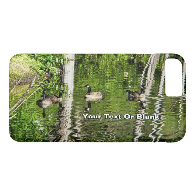 Coques Case-Mate iPhone (Canada) Oie verte (Dos (Horizontal))