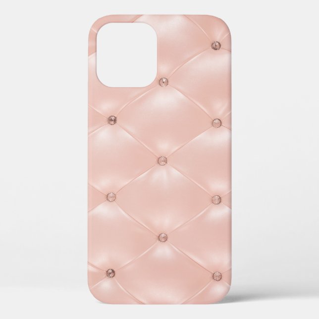 Coques Case-Mate iPhone Canapé de luxe : Vieille Texture Rose (Verso)