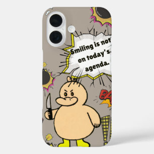 Coques iPhone 16 Canard Coléreux Drôle 