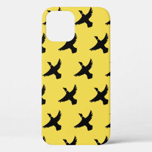 Case-Mate iPhone Case Canards volants noirs jaunes