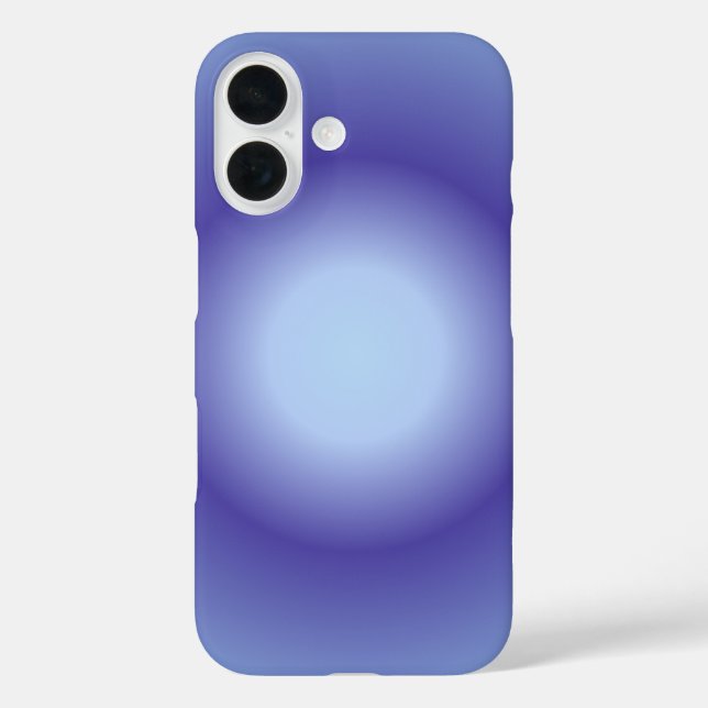 Coques Case-Mate iPhone Cancer Aura, Cancer Zodiac, Blue Aura Gradient (Verso)