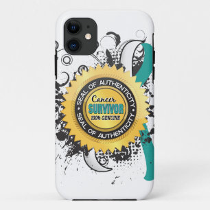 Coque Case-Mate Pour iPhone Cancer du col de l'utérus du survivant 23 de
