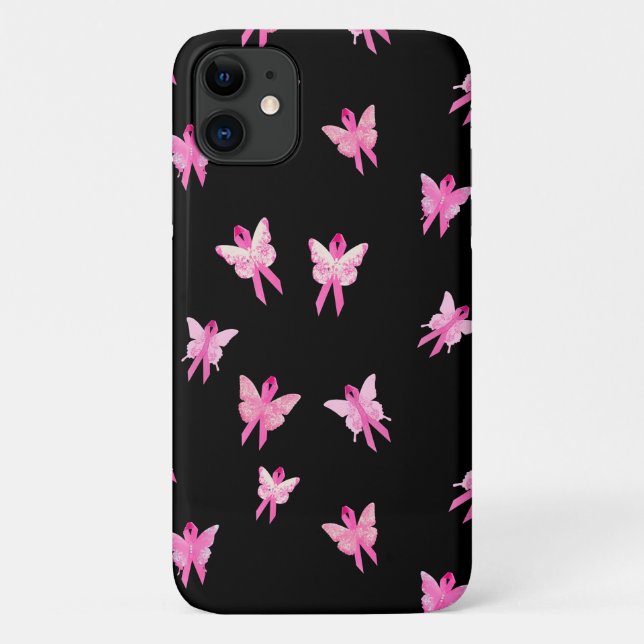 Coques Case-Mate iPhone Cancer du sein Sensibilisation aux rubans roses pa (Dos)