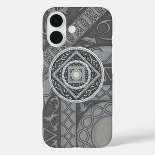Coques iPhone 16 Cancer Mandala Coque-Mate Téléphone