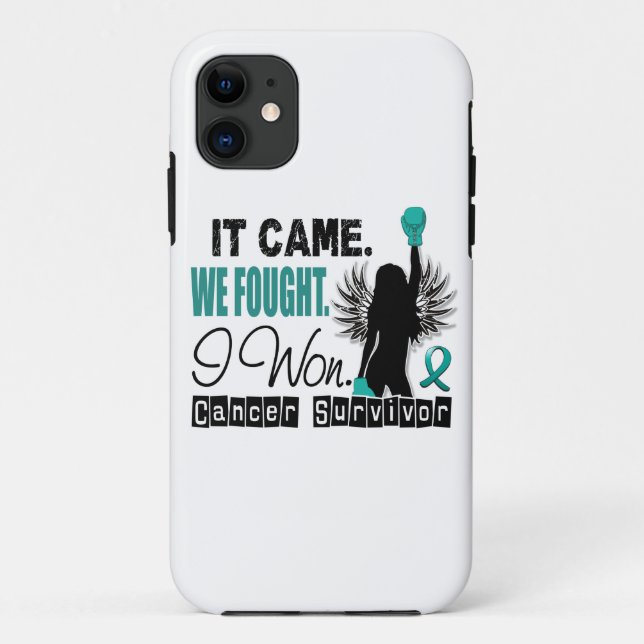 Coques Case-Mate iPhone Cancer ovarien du survivant 22 (Dos)