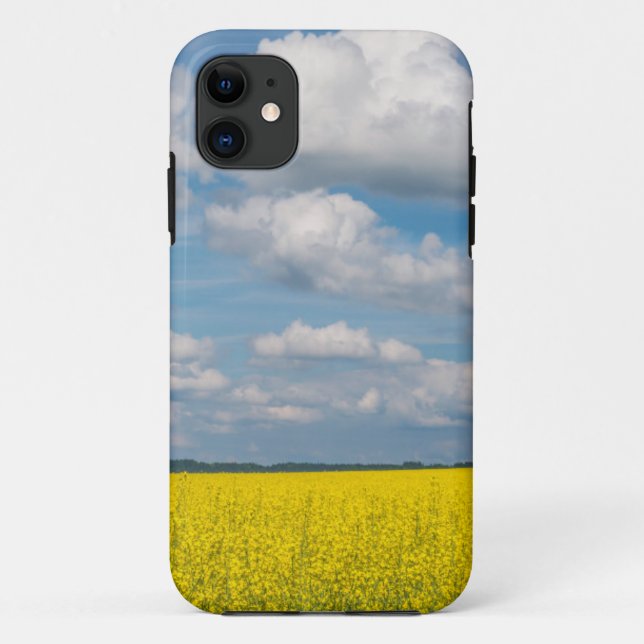 Coques Case-Mate iPhone Canola Field & Nuages (Dos)