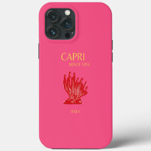 Case-Mate iPhone Case Capri, Italie, rose