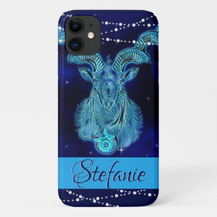 Case-Mate iPhone Case Capricorne en bleu foncé Coque-coque iphone Mate