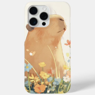 Coque iPhone 15 Pro Max Capybara rêvassant