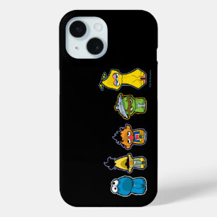Coque Pour iPhone 15 Caractères de rue Sésame Zombie