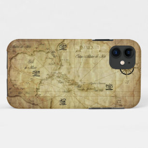 Case-Mate iPhone Case Caraïbes - ancienne carte...
