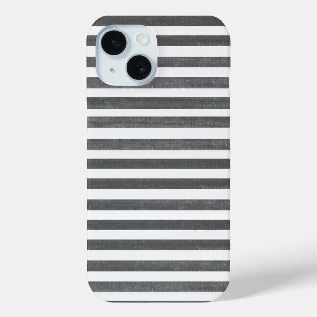 Coques Case-Mate iPhone Carbone et bande blanche (Verso)