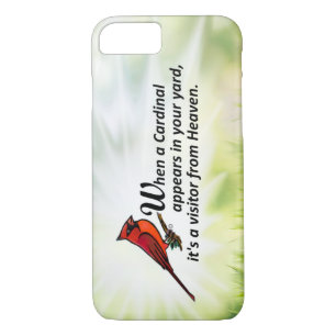 Coque iPhone 8/7 Cardinal dans votre cour