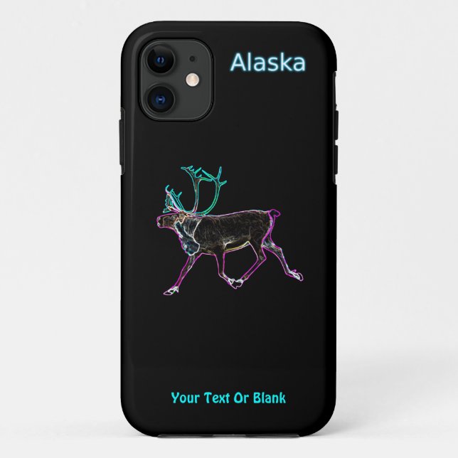 Coques Case-Mate iPhone Caribou électrique - Alaska (Dos)
