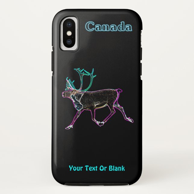 Coques Case-Mate iPhone Caribou électrique - Canada (Dos)
