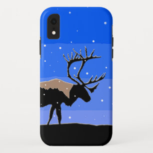 Case-Mate iPhone Case Caribou en hiver - Art original de la faune