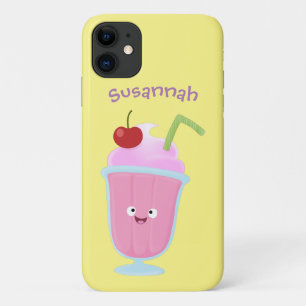 Case-Mate iPhone Case Caricature de crème glacée de fraise mignonne