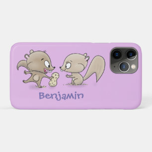 Case-Mate iPhone Case Caricature d'écureuils marrants
