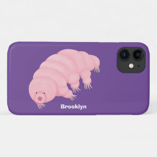 Case-Mate iPhone Case Caricature d'ours d'eau tardigrade rose mignon