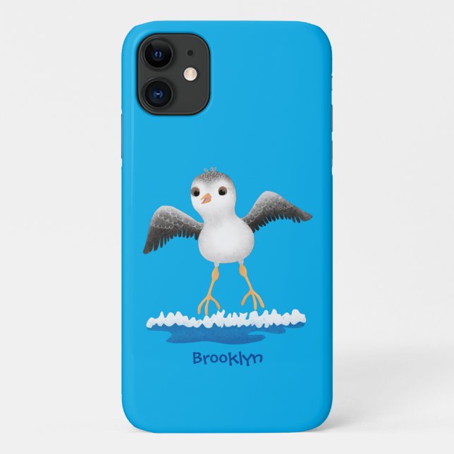 Coques Case-Mate iPhone Caricature en bécasseau mignon (Dos)