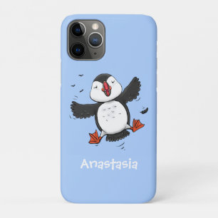 Case-Mate iPhone Case Caricature en bleu bouffin joyeux