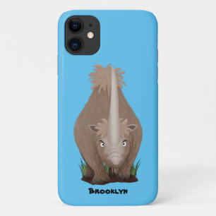 Case-Mate iPhone Case Caricature en élasmère de rhinocéros laineux