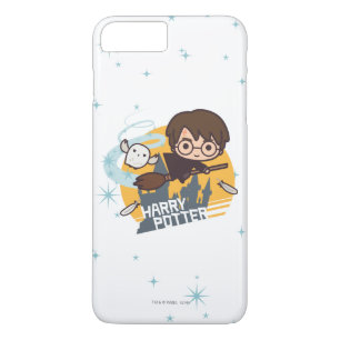 Coque Case-Mate Pour iPhone Caricature Harry et Hedwig Flying Passé Hogwares