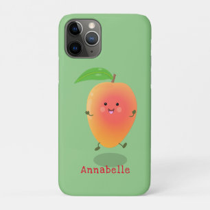 Case-Mate iPhone Case Caricature jaune mangue mignonne