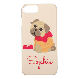 Case-Mate iPhone Case Carlin chien mignon nom personnalisé