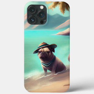 Case-Mate iPhone Case Carlin profitant sur la plage peignant de l'art