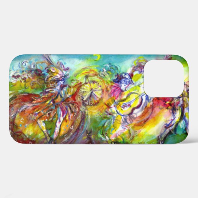 Coques Case-Mate iPhone CARNAVAL ITALIEN / Danse, Musique, Théâtre (Verso (horizontal))
