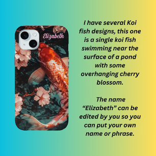 Coque iPhone 15 Mini Carpe de Koi