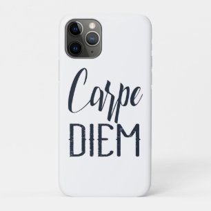 Case-Mate iPhone Case Carpe Diem Saisir Le Jour Type Noir
