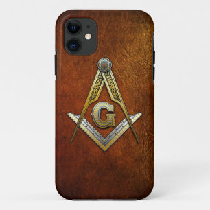 Etui iPhone Case-Mate Carré et boussoles maçonniques