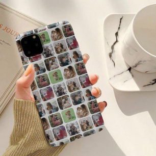 Case-Mate iPhone Case Carré moderne Photo Collage Motif