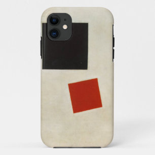 Etui iPhone Case-Mate Carré noir et carré rouge par Kazimir Malevich
