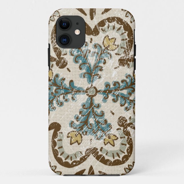 Coques Case-Mate iPhone Carré Non-Embelli II de batik (Dos)