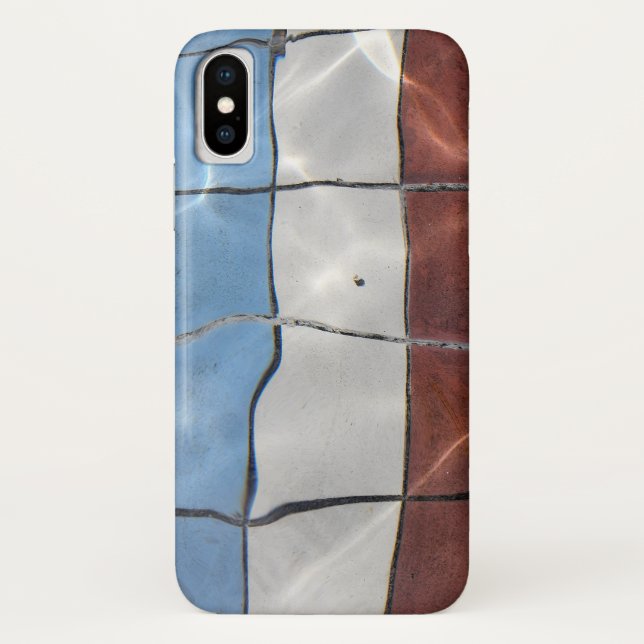 Coques Case-Mate iPhone carreau d'eau abstrait (Dos)