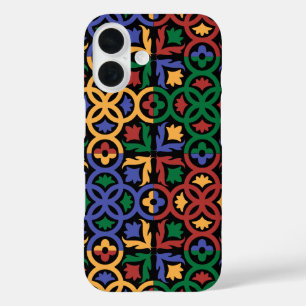 Coques iPhone 16 Carreaux andalous 3