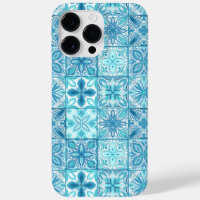 Carreaux décorés en bleu et blanc