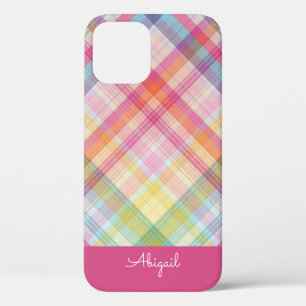 Case-Mate iPhone Case Carreaux rose