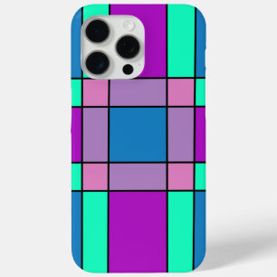 Coque iPhone 15 Pro Max Carrée colorée