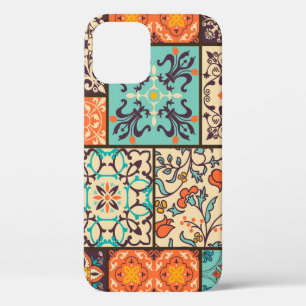 Case-Mate iPhone Case Carrelage en Patchwork coloré : Motifs de Majolica
