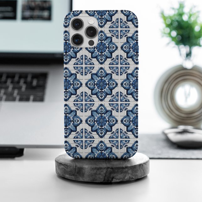 Coques Case-Mate iPhone Carrelage méditerranéen, Portugais, Azulejo, Majol (Créateur téléchargé)